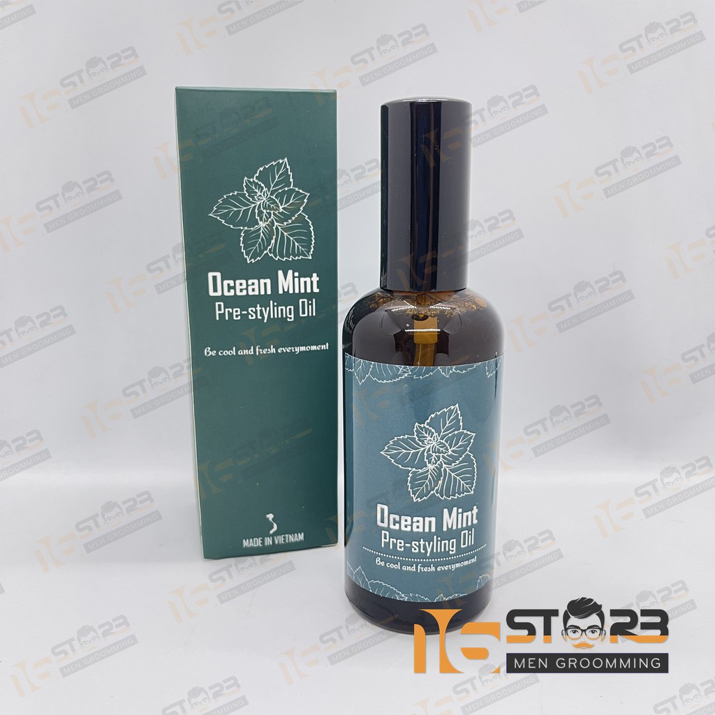 [Chính Hãng 100%] Xịt tạo phồng tóc Pre Styling Ocean Mint Pre Styling Oil 100ml / 30ml