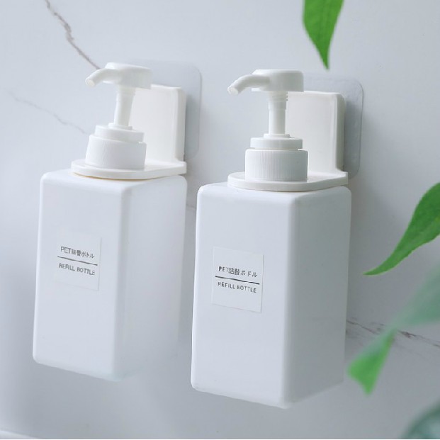 Móc treo dầu gội đầu , móc treo chai sữa tắm dán tường nhà tắm siêu chắc 88100 SHIPNHANH88