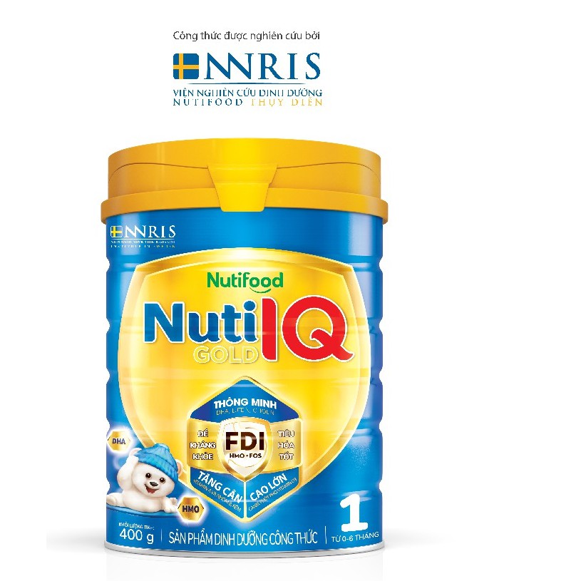 Sữa Bột Nuti IQ Gold 1 400g