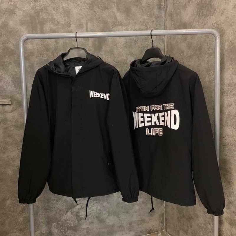 ÁO KHOÁC DÙ UNISEX WEEKEND ( ẢNH THẬT 100%)