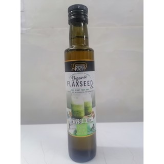 [250ml] Dầu hạt lanh hữu cơ ép lạnh [Australia] PRESSED PURITY Organic Flaxseed Oil Cold Pressed (atv-hk5)