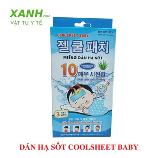 Miếng dán hạ sốt (6 miếng/hộp)
