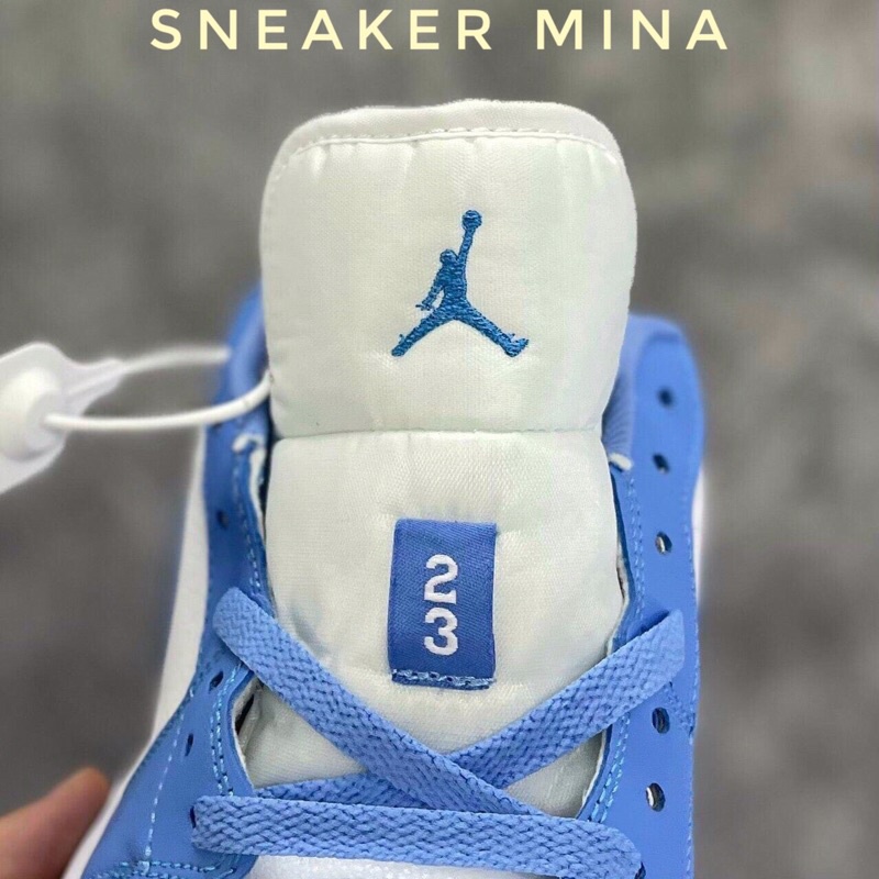Giày jordan xanh dương 11  . Giày jd1 low xanh da trời bản đẹp , thể thao nam nữ sneaker cao cấp full box
