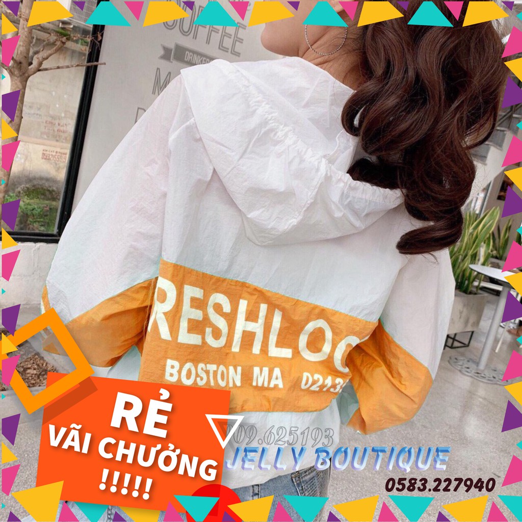 [Giá Sale] ÁO KHOÁC DÙ NGOẠI 1 Lớp FreshLook -  M420 [Kèm Ảnh Thật] (Jelly Boutique)