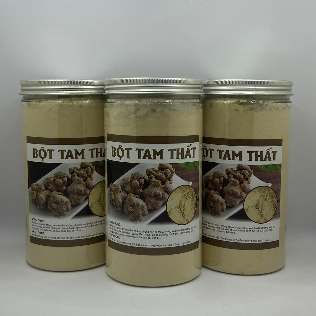 HŨ BỘT TAM THẤT BẮC bồi bổ cơ thể cho người ốm yếu, bột tam thất bắc hà giang hàng chuẩn,nguyên chất 100% không pha trộn