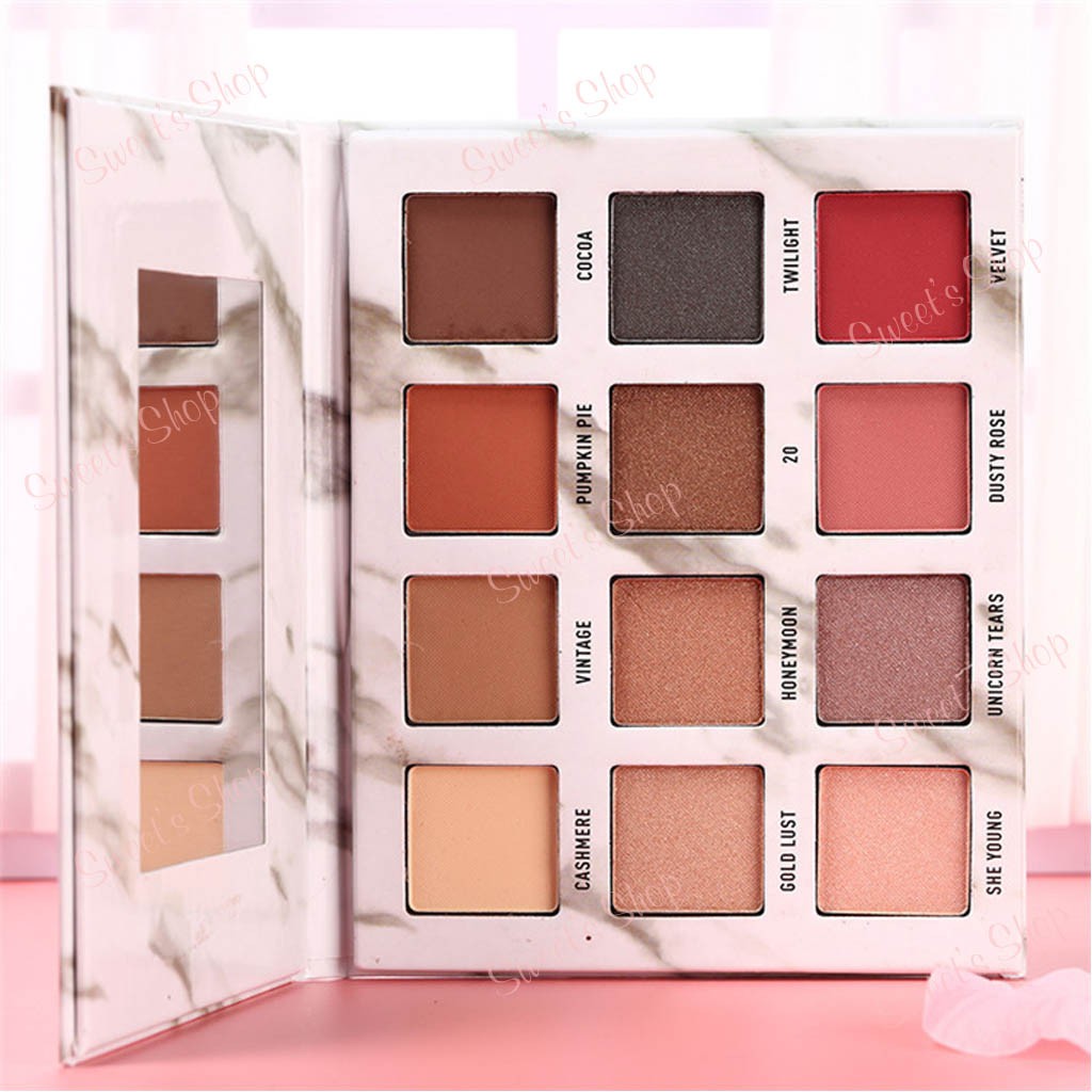 Bảng Phấn Mắt💖FREESHIP💖Bảng phấn mắt 12 ô màu Colour Geometry của Lameila hàng cao cấp nội địa Trung | BigBuy360 - bigbuy360.vn