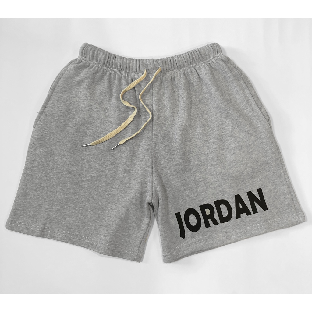 Quần short nỉ cotton NBA Jordan, quần nam nữ unisex , Zoeclothing