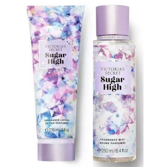 Bodymist/ Fragrance/ Xịt thơm cơ thể Sugar High - Victoria's Secret (LIKEAU90%) NOIDIATRUNG