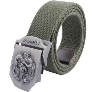 Dây Nịt Thắt Lưng Vải Dù Quân Đội Mỹ Đầu Rồng