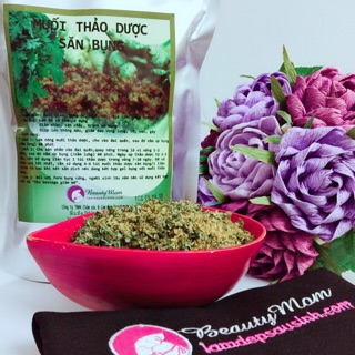 Combo Muối săn bụng và Đai quấn thảo dược
