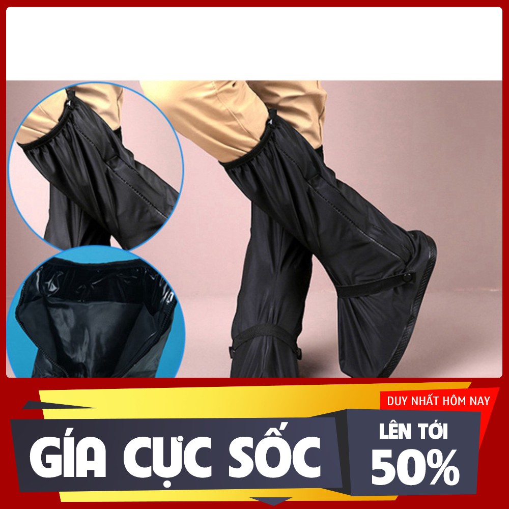Ủng Bọc Giày Đi Mưa Dùng Nhiều Lần