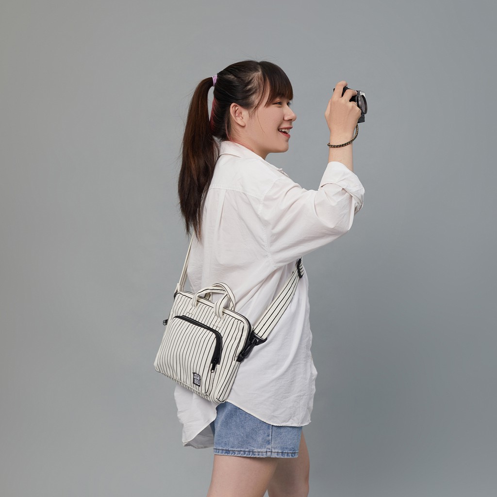 Jamlos Briefcase - Túi chống sốc Laptop/ iPad 11inch 13inch 15inch xách tay đeo chéo vải canvas thời trang đi học đi làm | BigBuy360 - bigbuy360.vn
