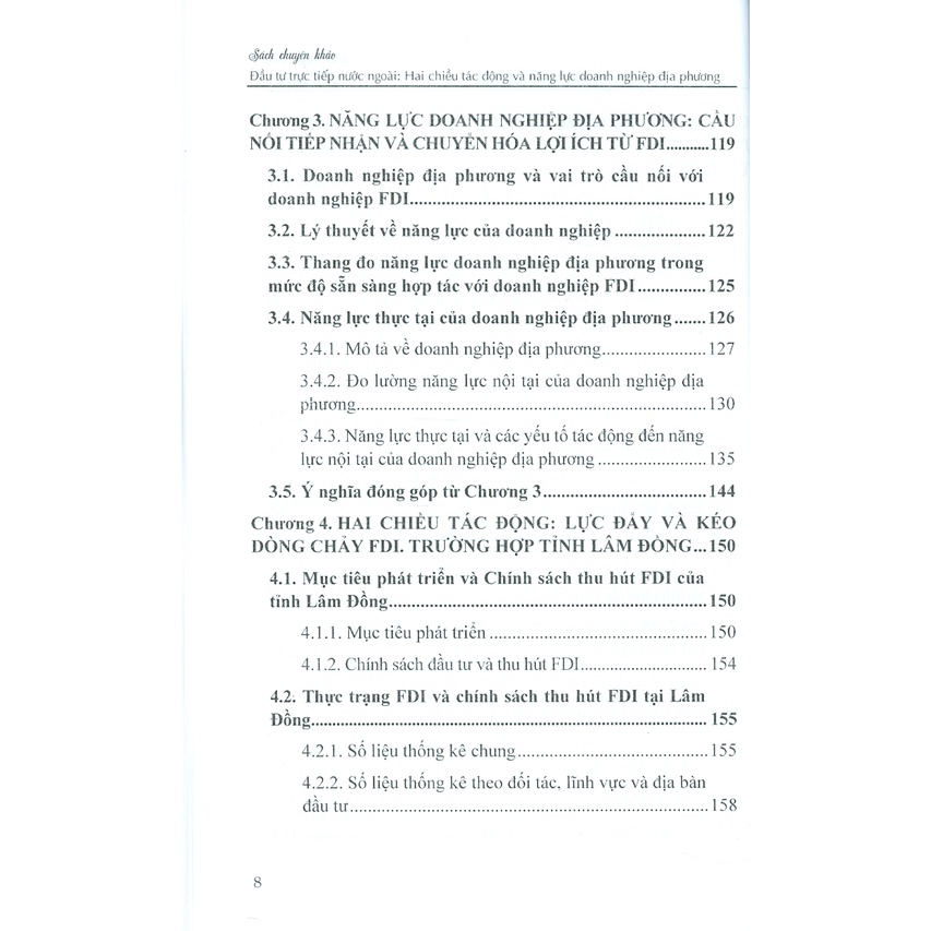 Sách - Đầu Tư Trực Tiếp Nước Ngoài: Hai Chiều Tác Động Và Năng Lực Doanh Nghiệp Địa Phương (Monograph Series 3)