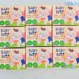 Gạc vệ sinh răng miệng Baby Bro