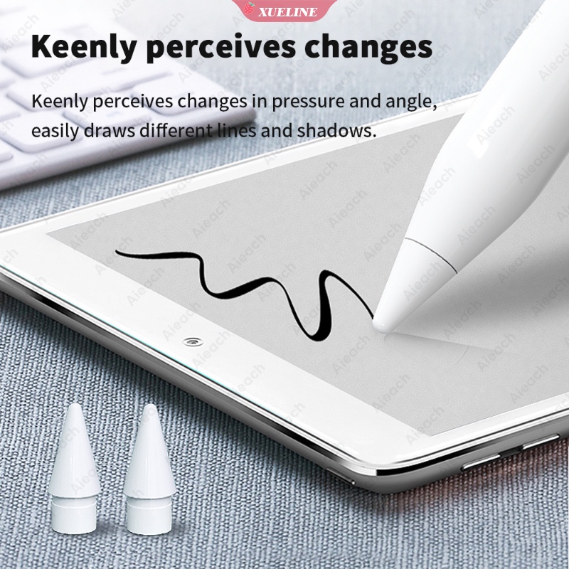 Mẹo Nib cho GOOJODOQ Bút chì thế hệ thứ 10 cho ios Pencil 2 1 iosPad 2018 2019 2020 với Palm Rejection
