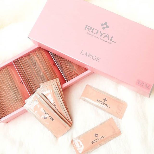 Serum nhau thai cuống rốn Royal dưỡng da trắng mịn và ngăn ngừa lão hóa hộp 100 gói hàng chính hãng