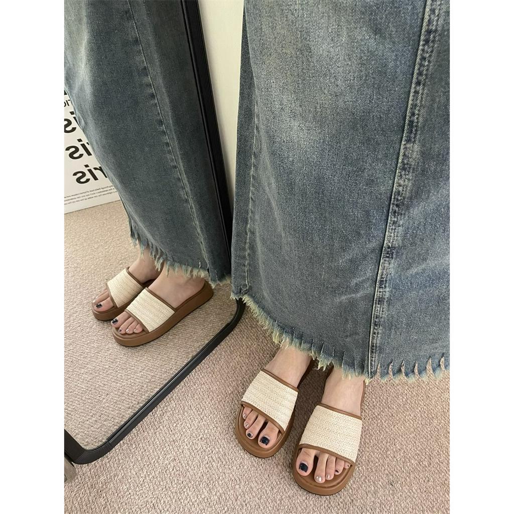 Giày Bệt Đế Mềm Chống Trượt Phong Cách Thời Trang Xuân Hè 2023