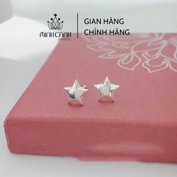 Bông Tai Bạc Ngôi Sao May Mắn - Minh Canh Jewelry