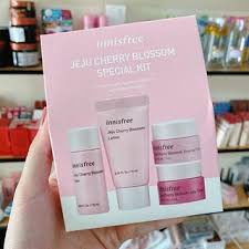 [Chính hãng] Bộ dưỡng Innisfree Jeju Cherry Blossom Special Kit 4 món