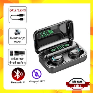 Tai Nghe Bluetooth Amoi F9 Pro Bản Quốc Tế  Cảm Biến Vân Tay, Kiêm Sạc Dự Phòng, Version 5.1 2022