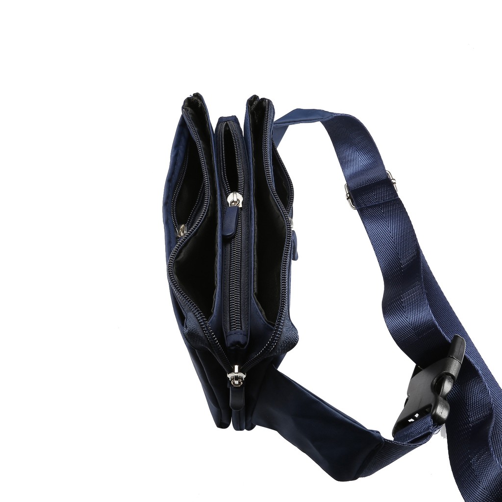 Túi đeo hông đựng điện thoại dây kéo khi chạy bộ cho nam