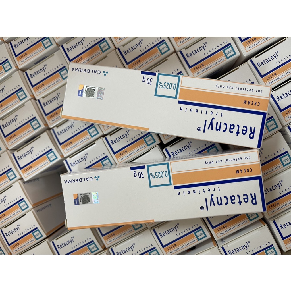 Kem Giảm Mụn, Chống Lão Hóa Da Retacnyl Tretinoin Cream  30g - BS Nguyễn Đình Trung