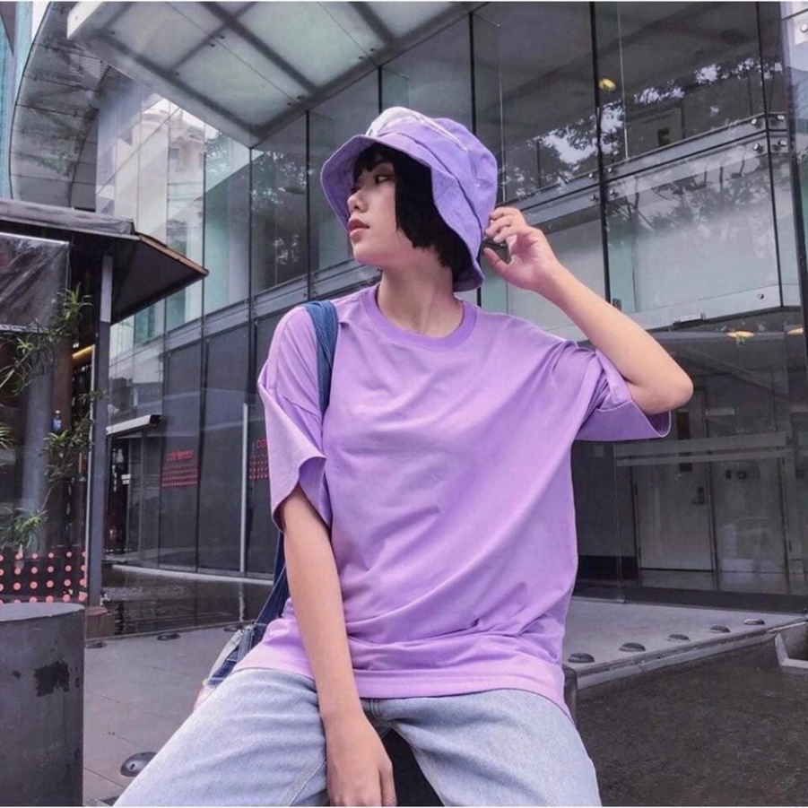 Áo Thun Trơn Tay Lỡ Cotton TTL01 cao cấp - Áo phông trơn nam nữ tay lỡ form rộng oversize < 65kg | WebRaoVat - webraovat.net.vn