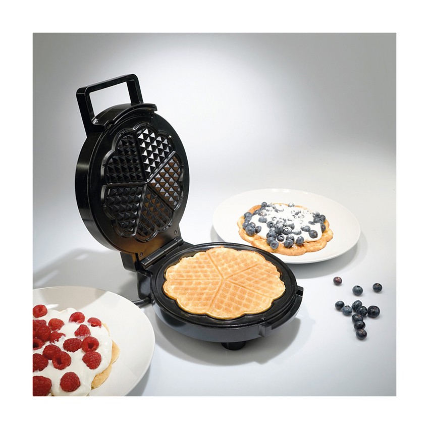 [BH 1 năm] Máy nướng bánh Waffle Tiross TS1384 công suất 1000W bánh nhanh chín tiết kiệm thời gian - Hàng Chính Hãng