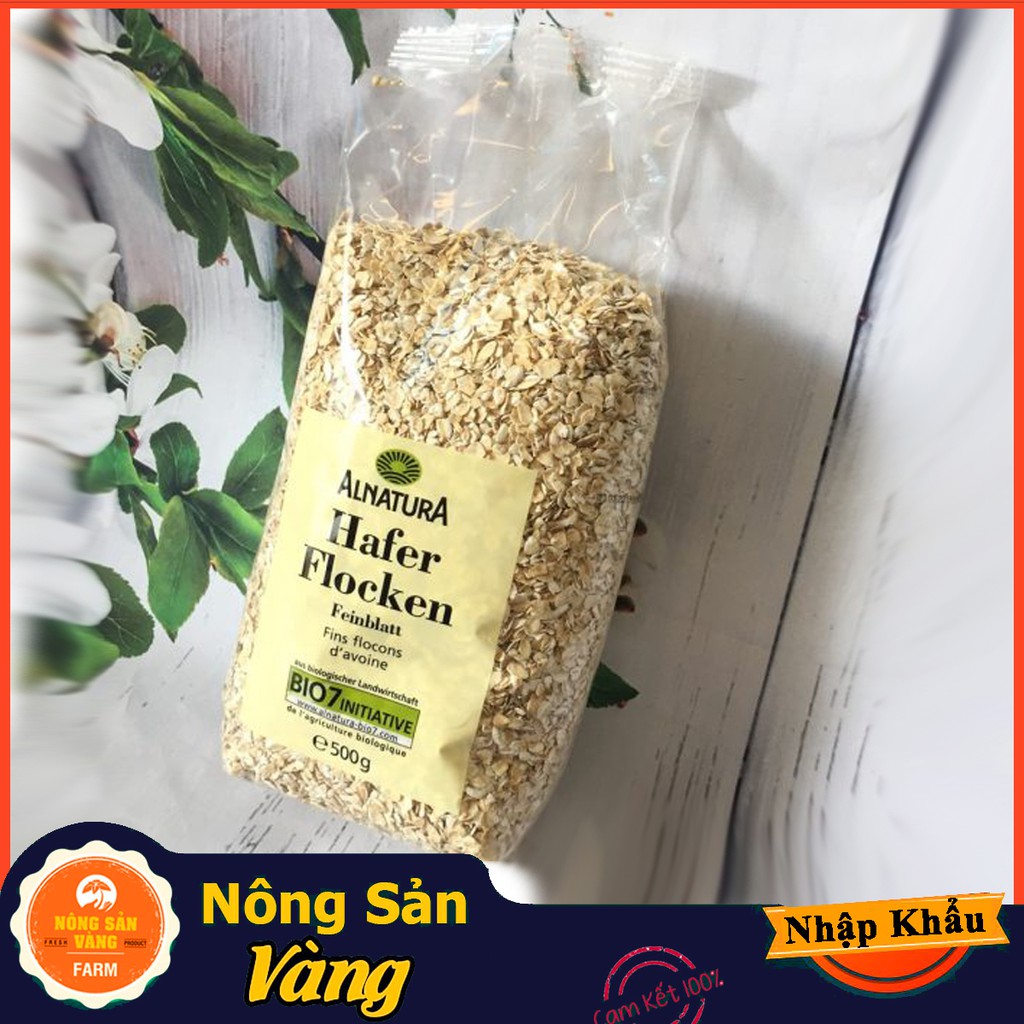 Yến mạch tươi nguyên chất Hafer Flocken 500gr (Cán vỡ 3 phút ăn liền) - Nhập Khẩu Từ Đức | BigBuy360 - bigbuy360.vn