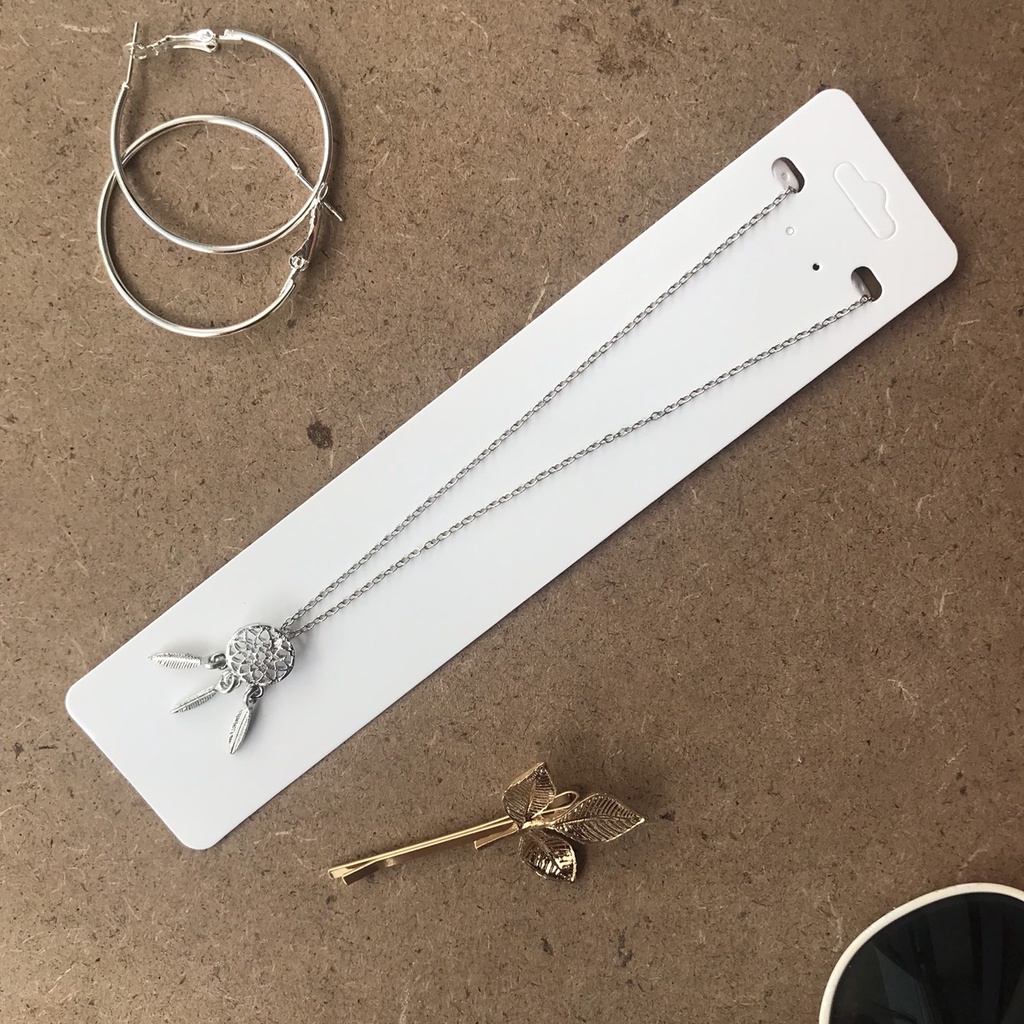 100 Tag nhãn mác treo vòng cổ,choker, trang sức, dây chuyền