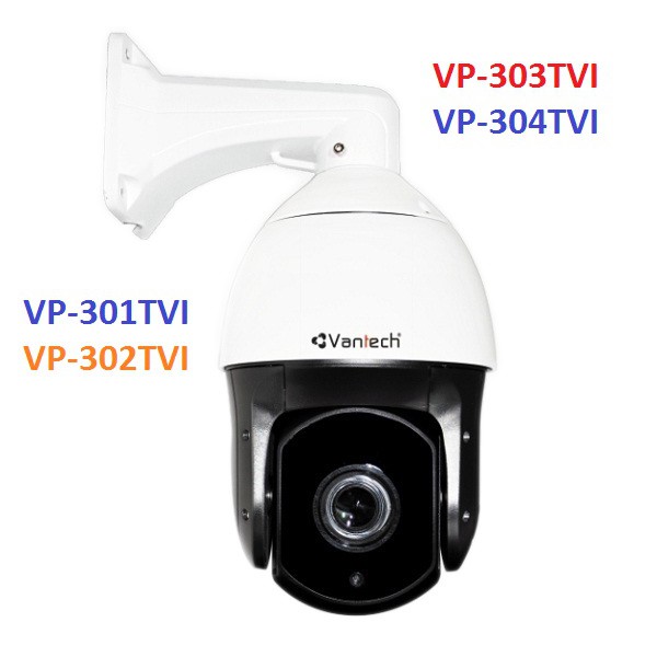 [VP-301TVI][VP-302TVI] [VP-303TVI][VP-304TVI]Camera HD-TVI Speed Dome hồng ngoại VANTECH