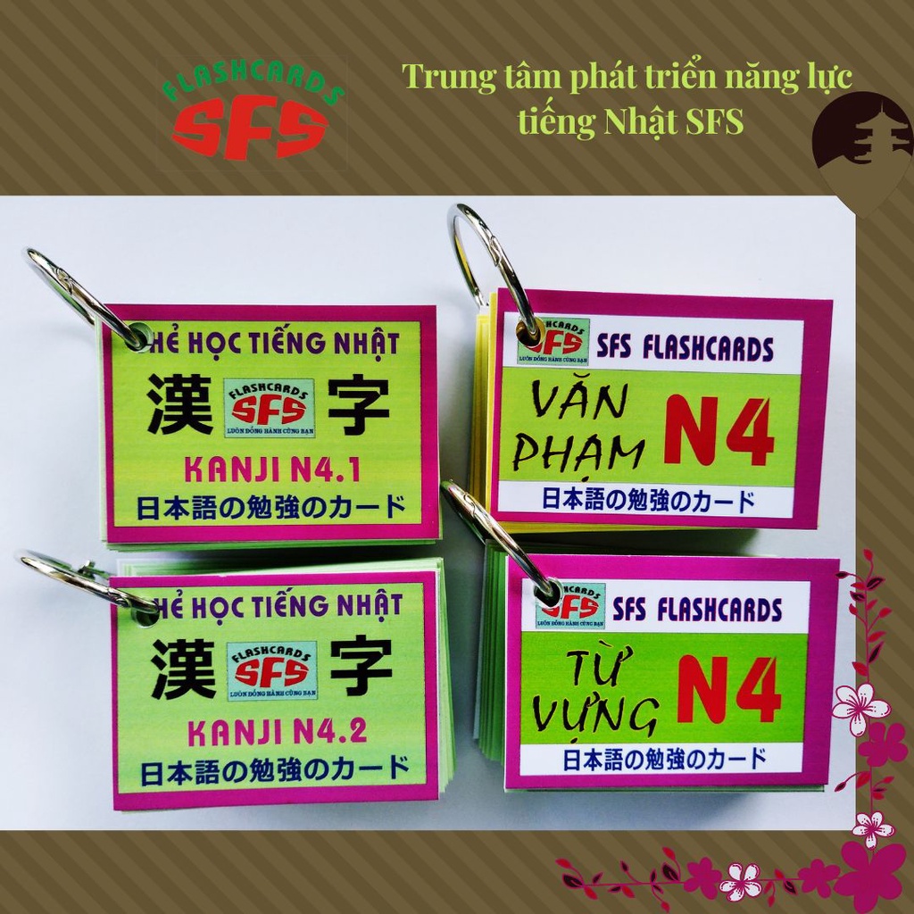 Thẻ học tiếng Nhật N4