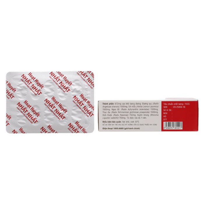 Hoạt huyết nhất nhất giúp lưu thông tuần hoàn máu, ngừa tai biến, đột quỵ, hộp 30 viên coastlinecarepharmacy | BigBuy360 - bigbuy360.vn