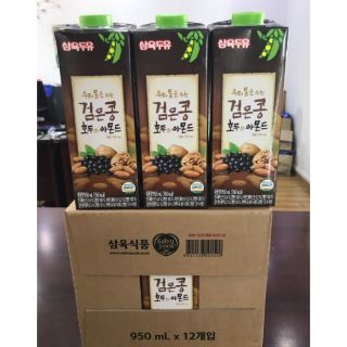 Sữa óc chó hạnh nhân đâu đen hàn quốc 950ml