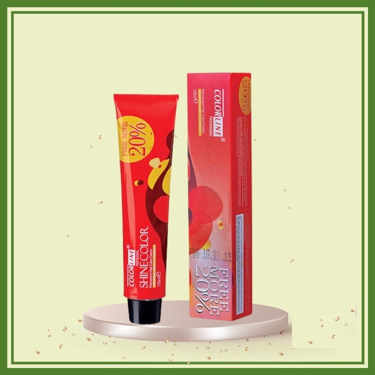 Màu Nhuộm Tóc Colorline Shine chuẩn tông cho salon 100ml