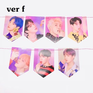 (nhiều mẫu) Combo cờ treo và dây treo tường BTS Persona, Answer, Twice, Blackpink, GOT7, Wanna One