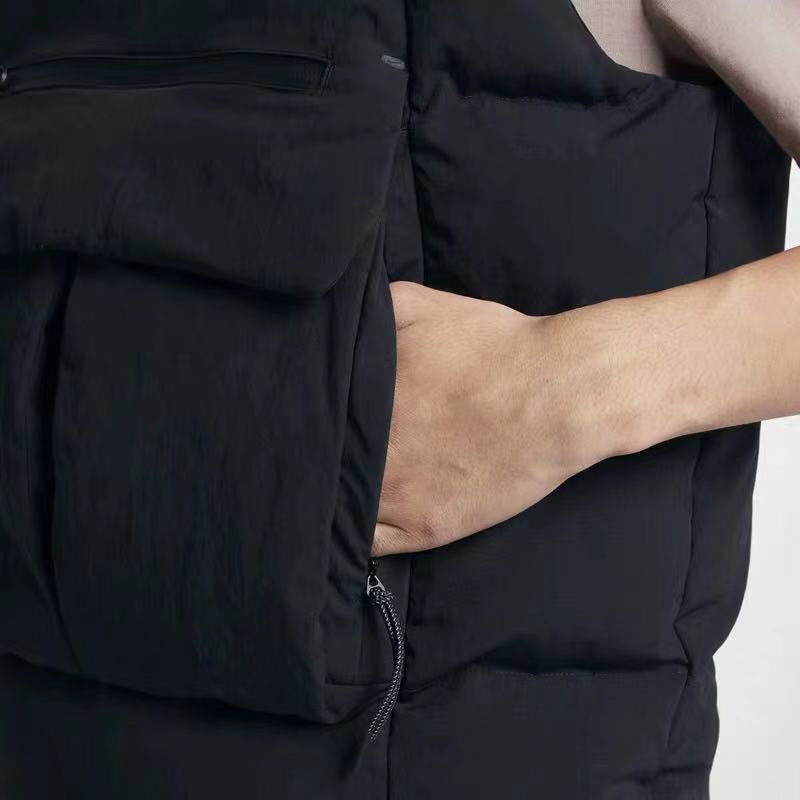 Áo Khoác Phao Không Tay NIKE Phối Nhiều Túi Phong Cách Mùa Đông CU3768