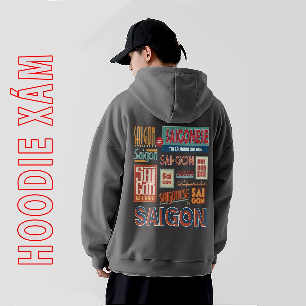 Áo hoodie nam nữ - áo mũ hoodie nỉ thu đông phong cách ulzzang nhiều màu chất nỉ bông dày đẹp HD8