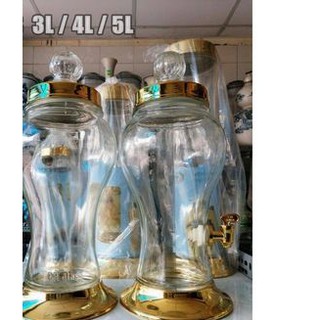 Bình thủy tinh ngâm rượu 3L/4L/5L VAN / KHÔNG VAN Phú Hoà