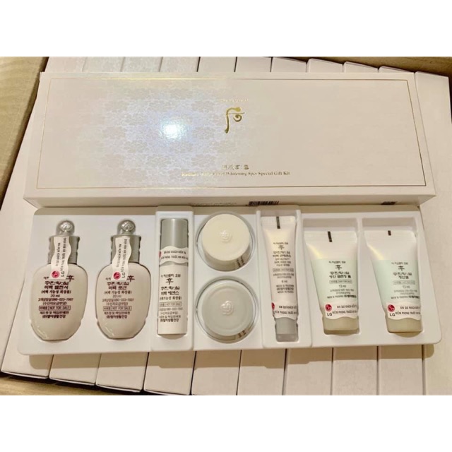 SET WHOO RADIANT WHITE - SET WHOO DƯỠNG TRẮNG DA-MỜ THÂM NÁM,TÀN NHANG🌟 ➡️➡️Là dòng sản phẩm chuyên dụng làm trắng da v