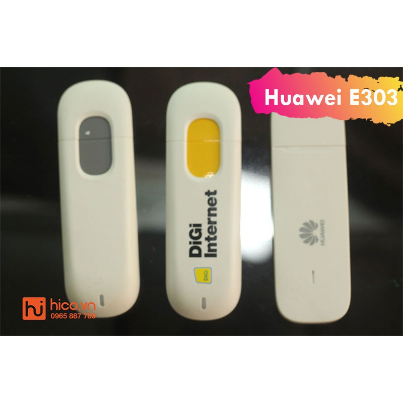 DCOM 3G HUAWEI E303 3G USB 7.2Mbps - THIẾT KẾ NHỎ GỌN - Công Nghệ Hilink- Cắm Là Chạy | BigBuy360 - bigbuy360.vn