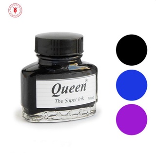 Mực queen tím  sét 1 lố 12 lọ