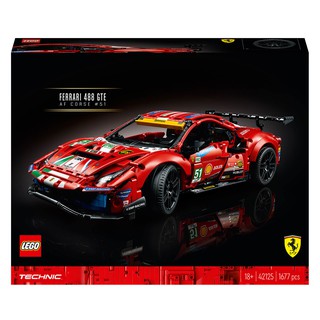 42125 Đồ chơi lắp ráp Iego TechnicFerrari 488 GTE - Siêu xe Ferrari 488 GTE