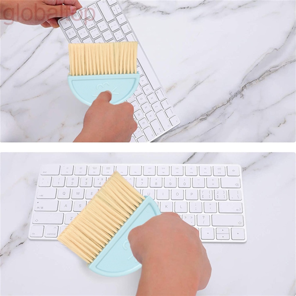 Bộ Chổi Và Đồ Hốt Rác Mini Bằng Nhựa Cho Bàn Làm Việc