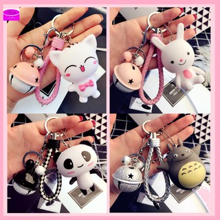 Móc Khóa Anime Hoạt Hình Cute Móc Khóa Chuông Dễ Thương