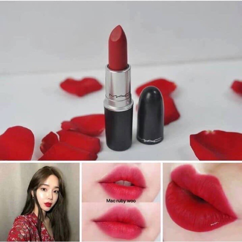 SON MAC RUBY WOO - tượng đài son đỏ huyền thoại | BigBuy360 - bigbuy360.vn