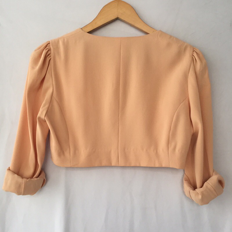 Áo blazer form ngắn Korea xinh xắn