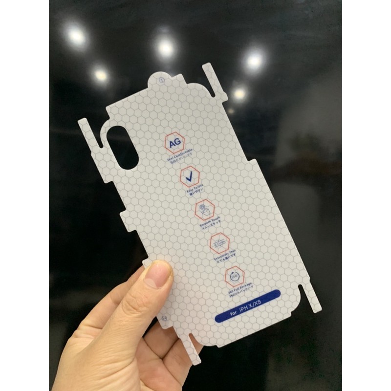 Dán full máy ppf Iphone X/ Xs, Xs Max....