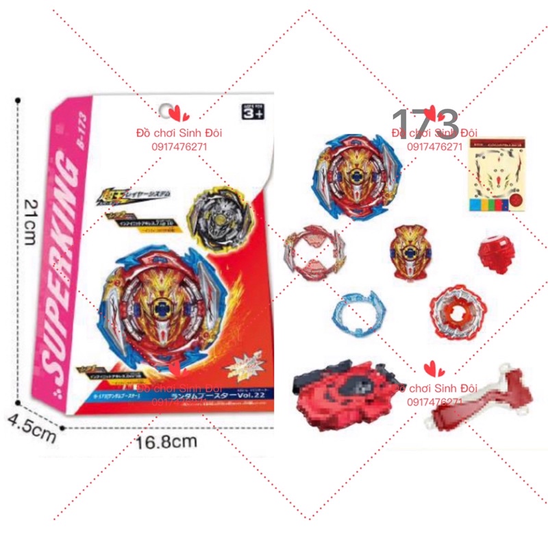 ĐỒ CHƠI CON QUAY BEYBLADE 173