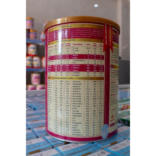 Sữa bột Medibest - Tone gold 900g topts cho tim mạch và giúp cơ thể khoẻ mạnh - DATE 2023